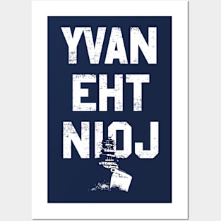 Yvan Eht Nioj Posters and Art